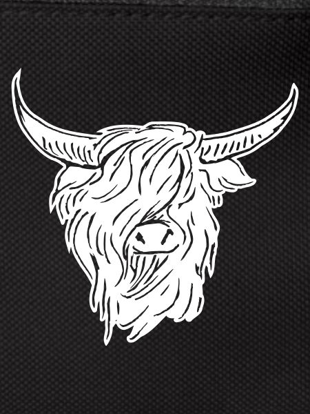 scottish highlander 02 white