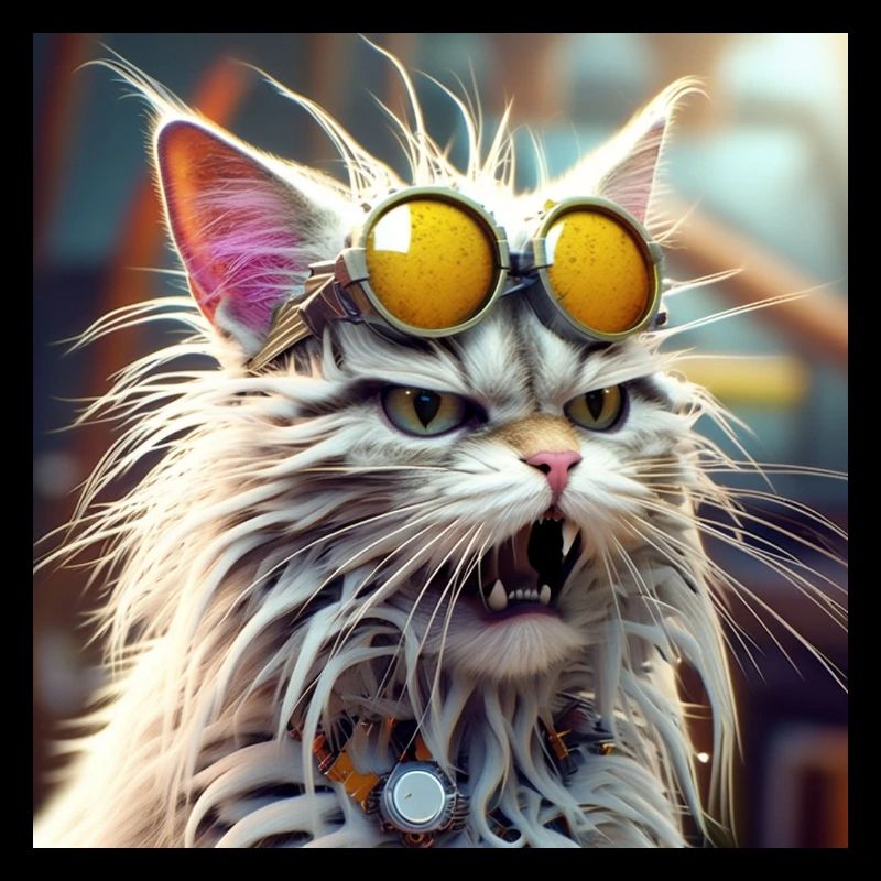 The crazy Cat