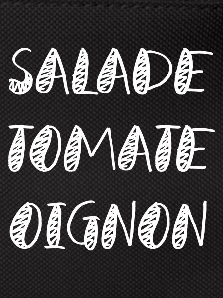 Salade tomate oignon