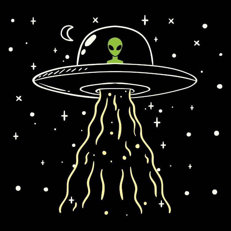 Alien space spaceship