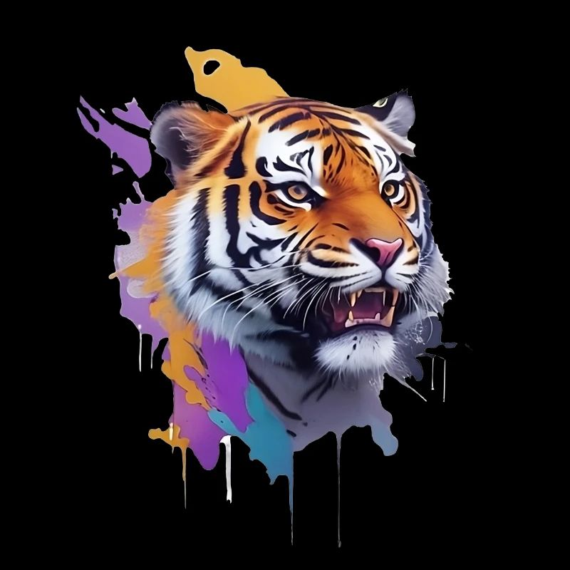 sticker tiger