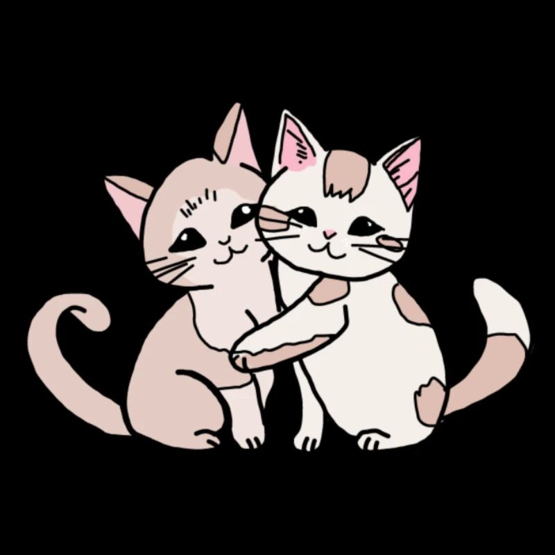 Katzenpärchen