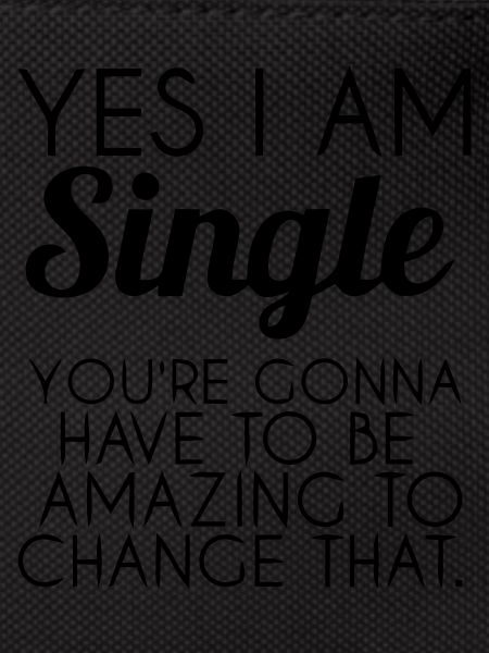 YES, I'M SINGLE