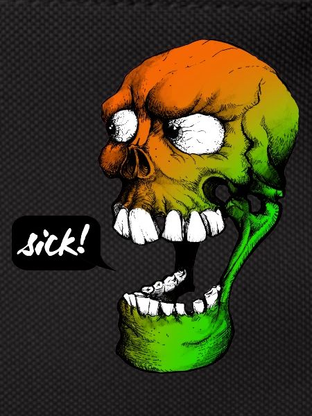 Psychedelic Skull