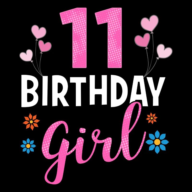 Fille d'anniversaire - 11 ans