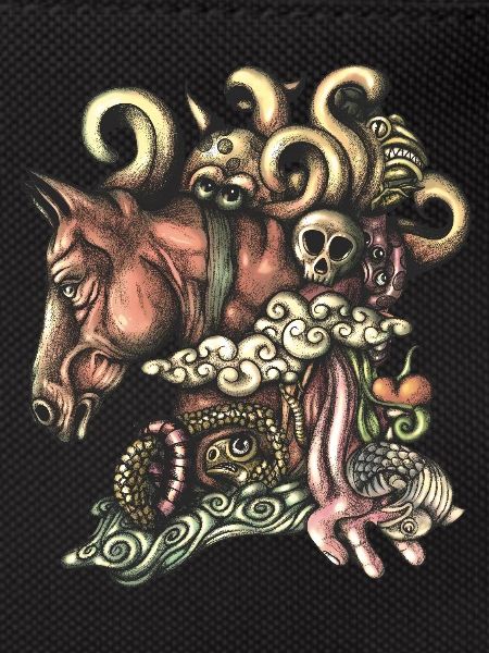 Cheval Doodle Plat