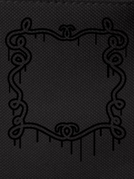 Artistic graffiti frame