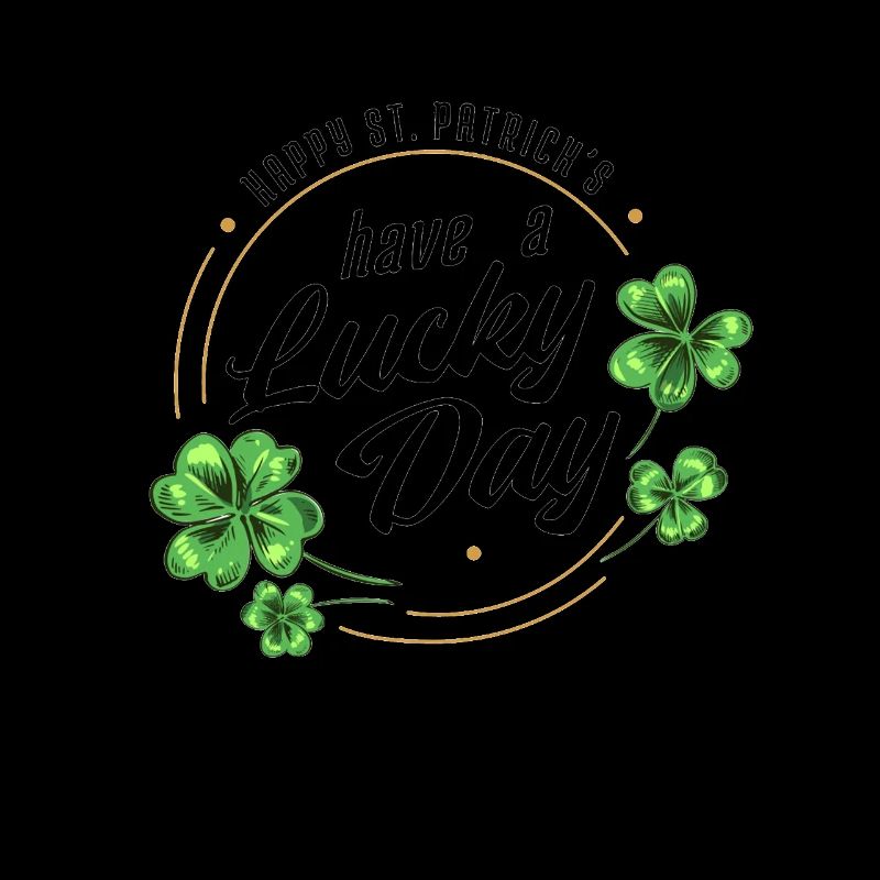 St. Patrick's Day ein glücklicher Tag