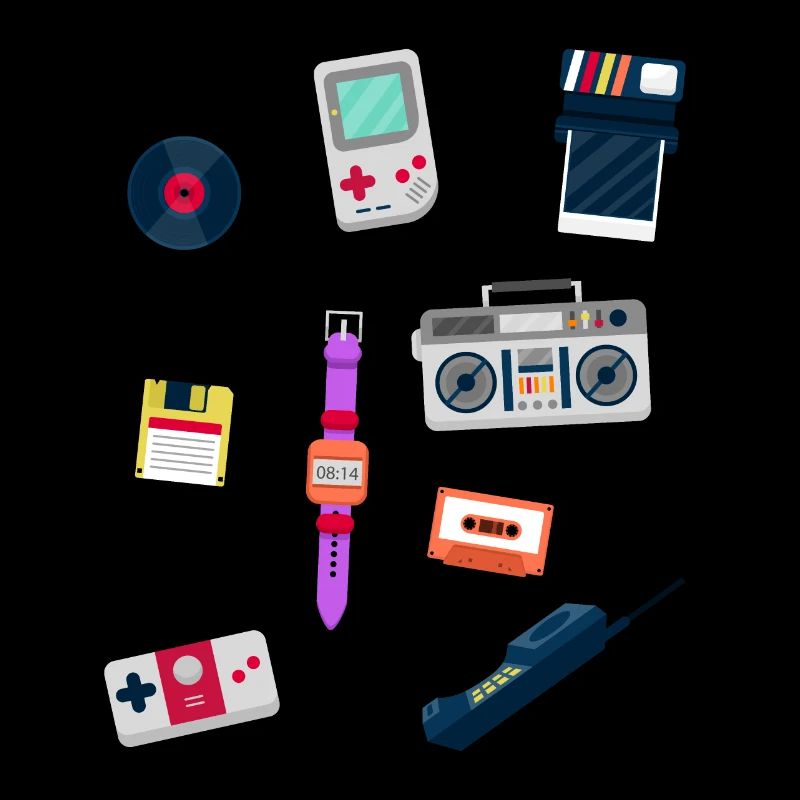 Objects from the 80s - Retro Design