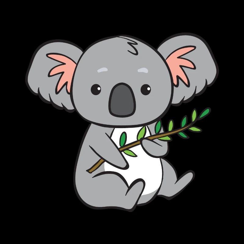 Koala - mit Ast