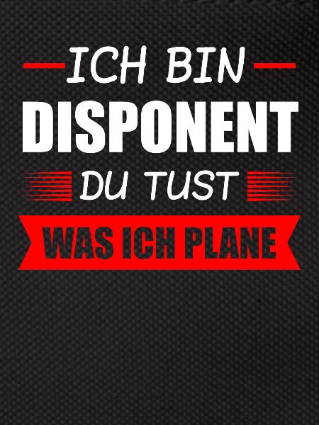 Disponent Beruf Disponenten Geschenk