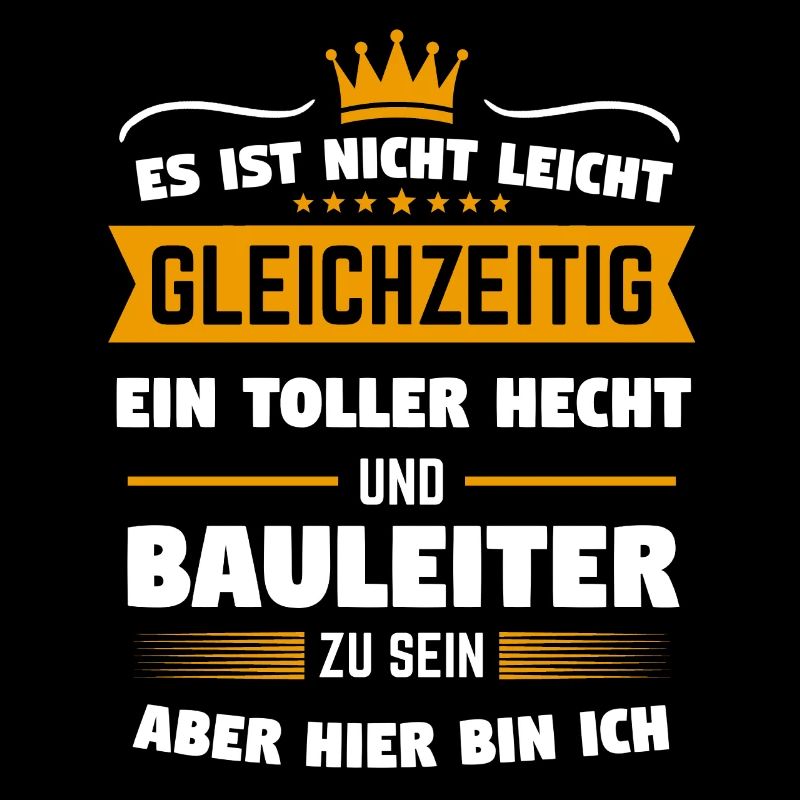Bauleiter Baustelle Bauherr Geschenk
