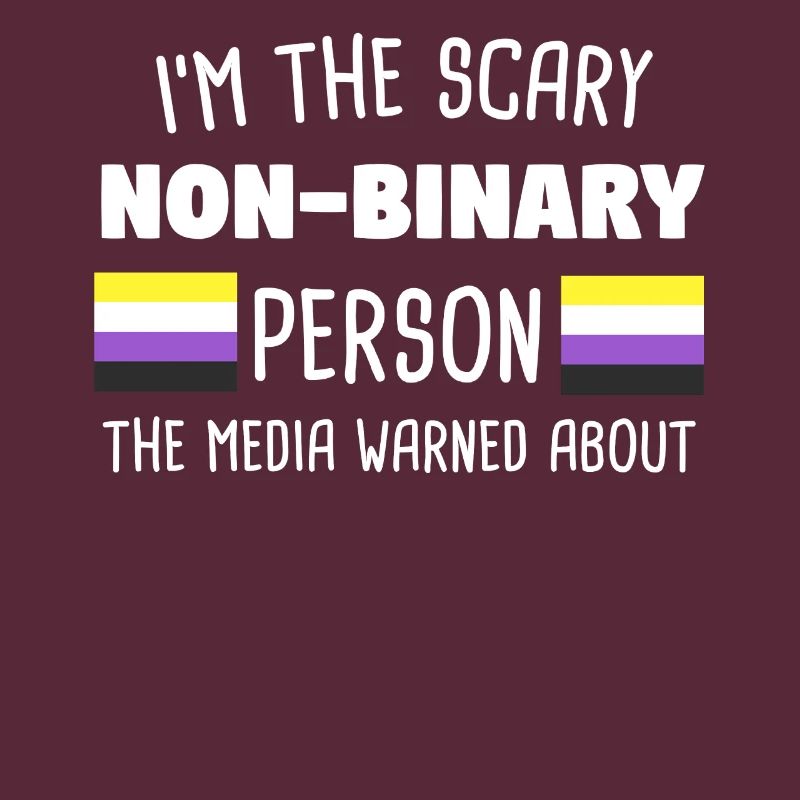 Non Binary Non-Gender Non-Binary Flag Gift