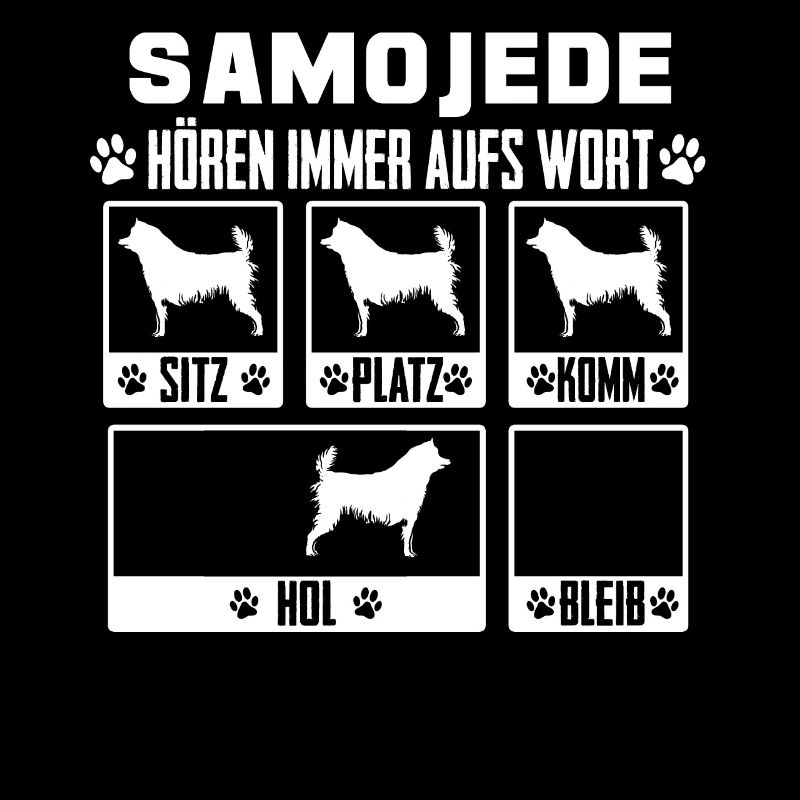 Samojede Samojeden Hund Geschenk