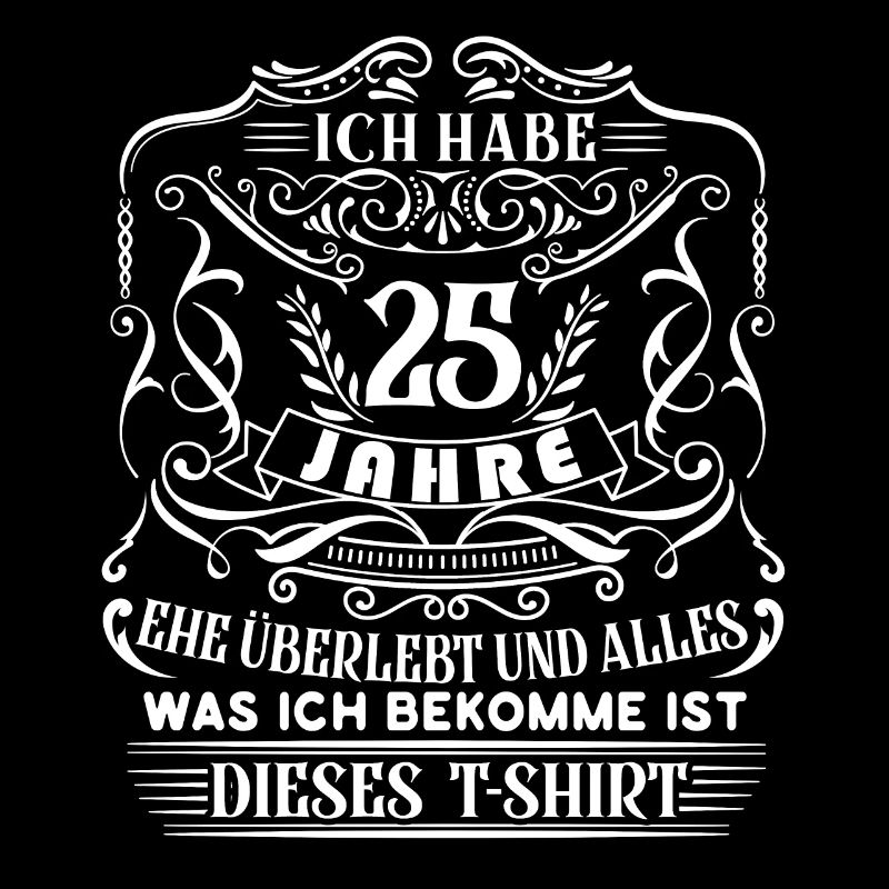Silberhochzeit Silberne Hochzeit 25 Jahre Geschenk