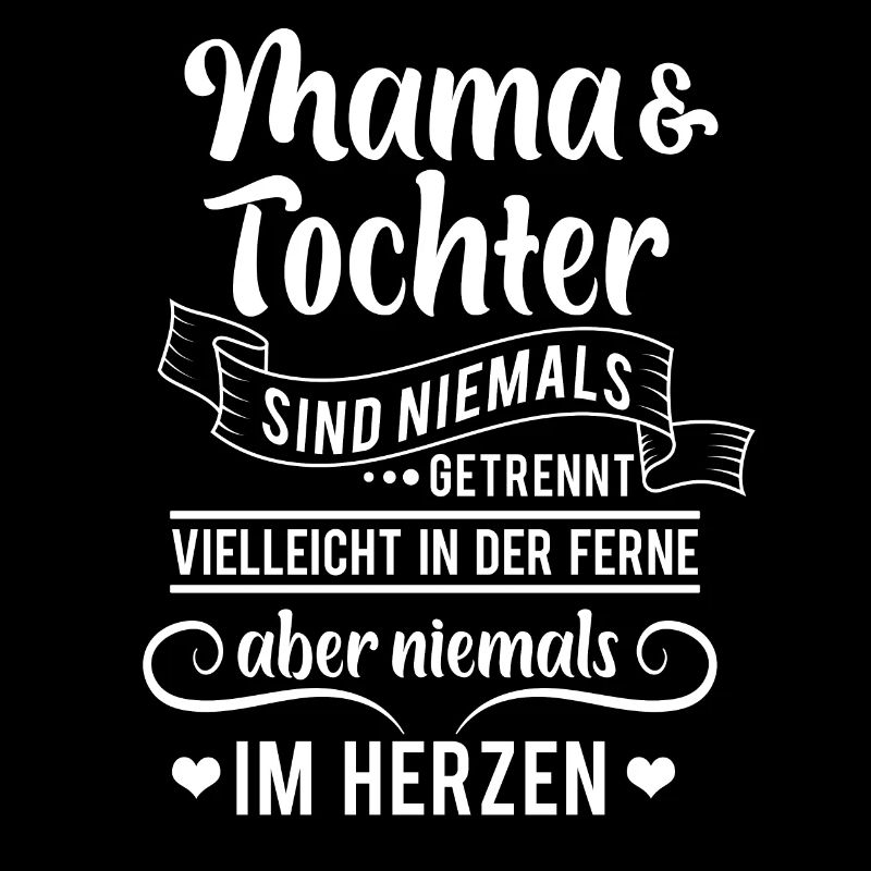 Mama Tochter Mutter Familie Geschenk