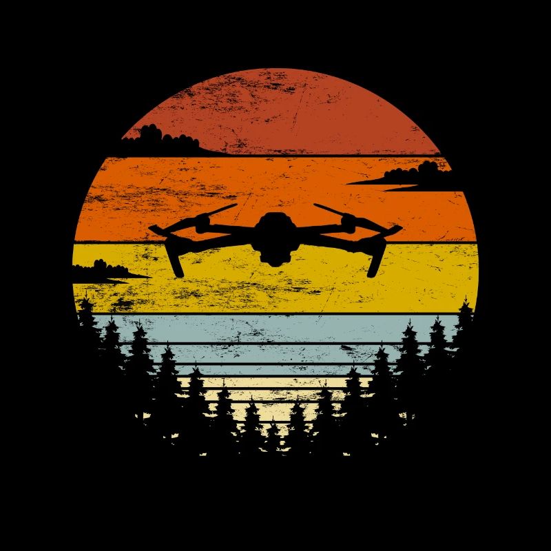 Drone Cadeau Drone Flying Drones Retro