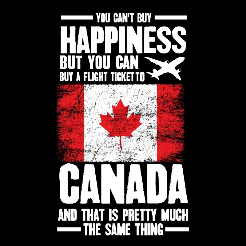 Cadeau de vacances drapeau canadien du Canada