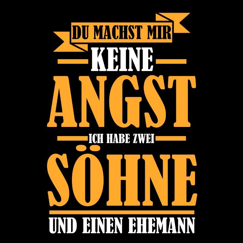 Mama Ehemann 2 Söhne Geschenk
