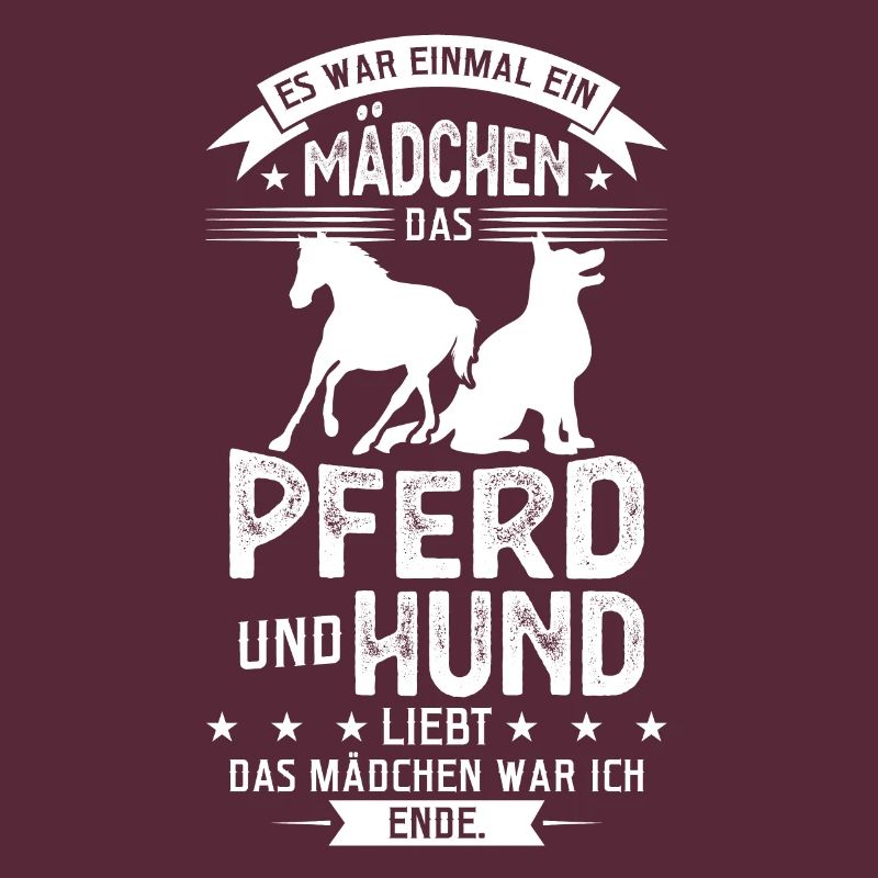 Hunde Pferde Mädchen Geschenk