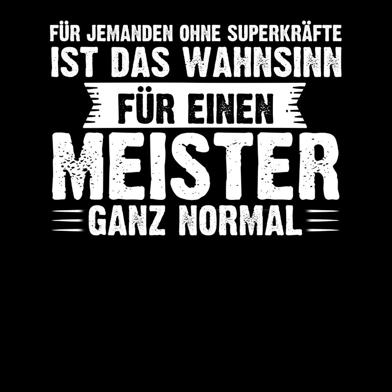 Meister Handwerker Bauarbeiter Geschenk