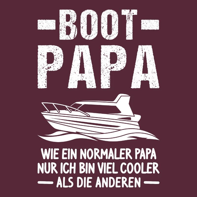 Boot Papa Motorboot Geschenk
