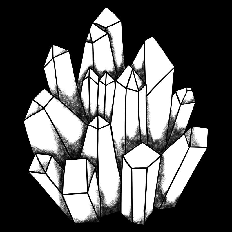 Magic Gemstone Design Mineral Ore Collector
