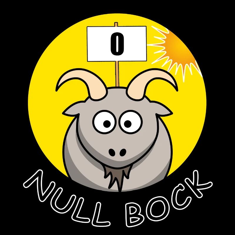 Null Bock Kein Bock Schafbock Ziegenbock Geschenk