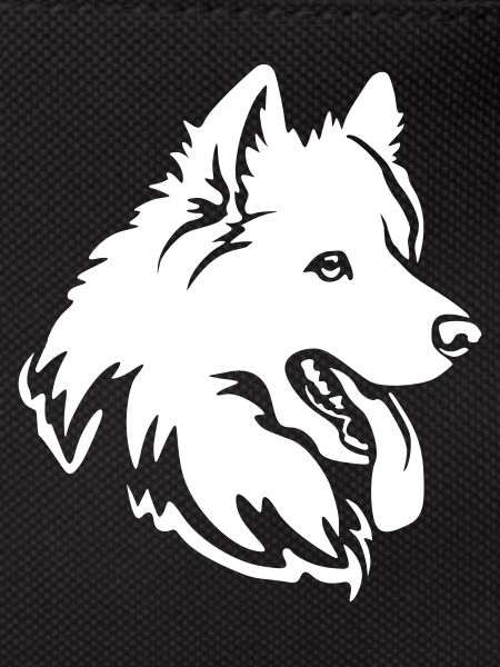 Samoyed Head "Black Edition"