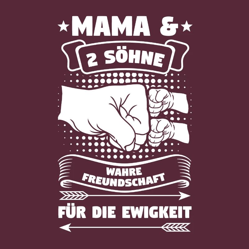 Mama 2 Söhne Söhne Geschenk