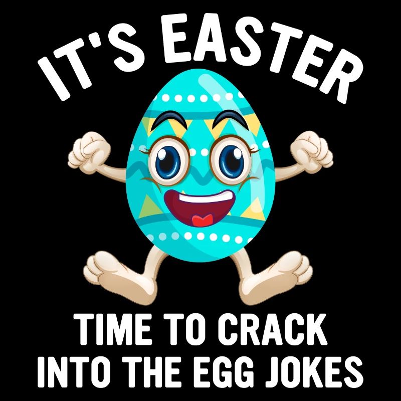 It's Easter Funny Jokes Cute Egg Hunting