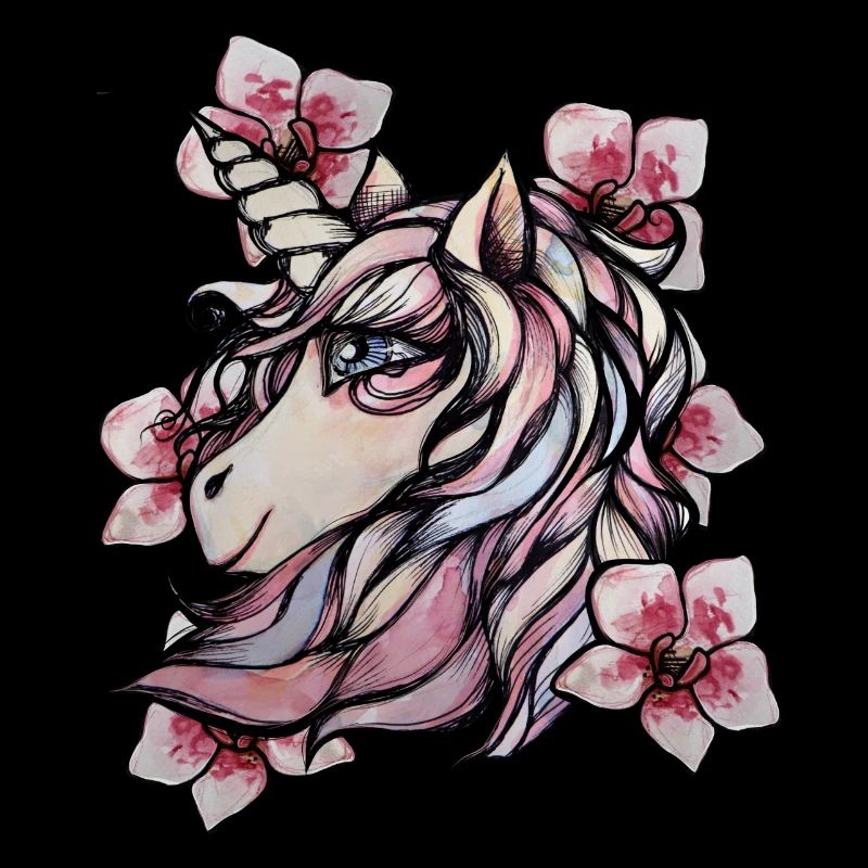Orchidées Licorne