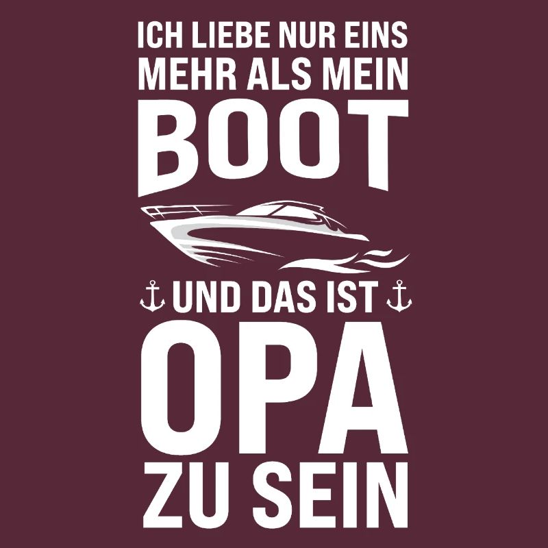 Boot Opa Großvater Geschenk