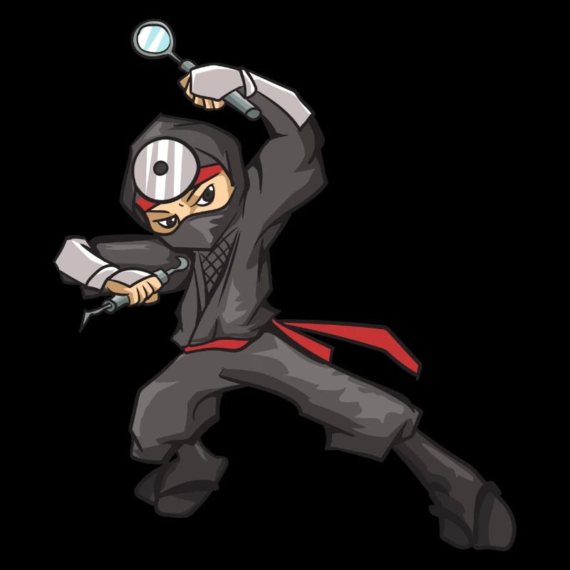 Dentiste Assistant dentaire Ninja Teeth I Cadeau