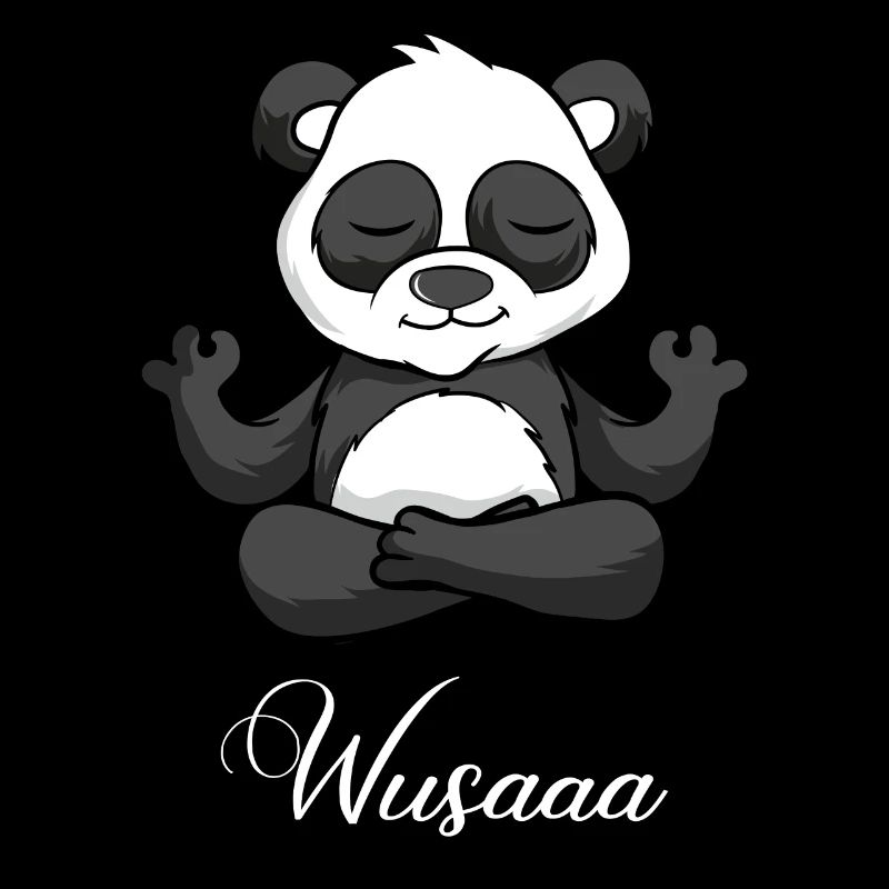 Auszeit Durchatmen Wusaaa Panda