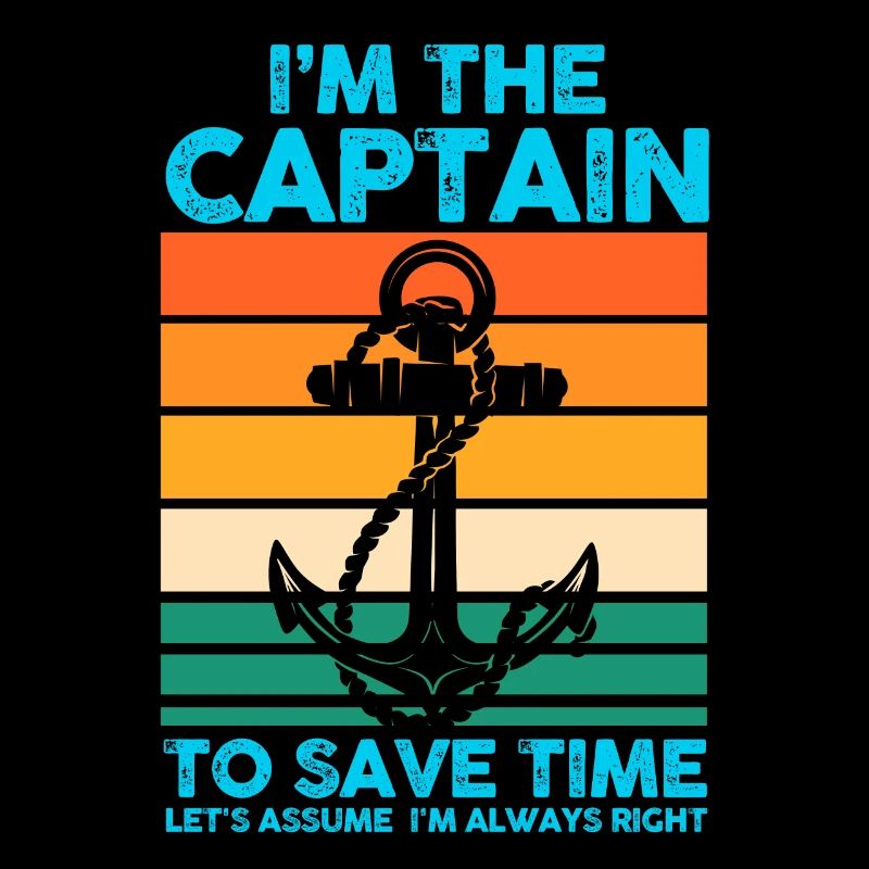 Captain Boat Captains Gift