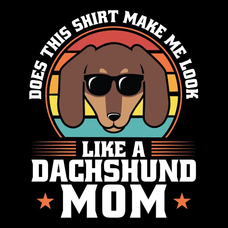 dackel Mama Dackel Haustiere Mutter Geschenk