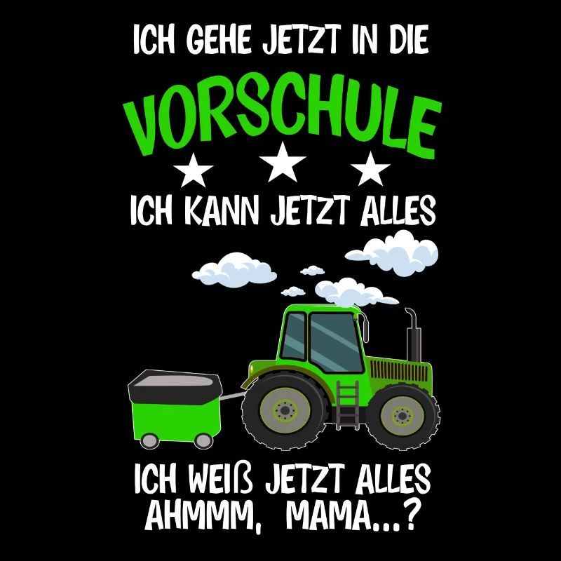 Vorschule Traktor Vorschüler Geschenk