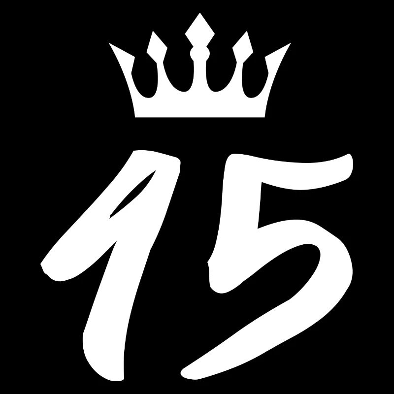 45 Number crown