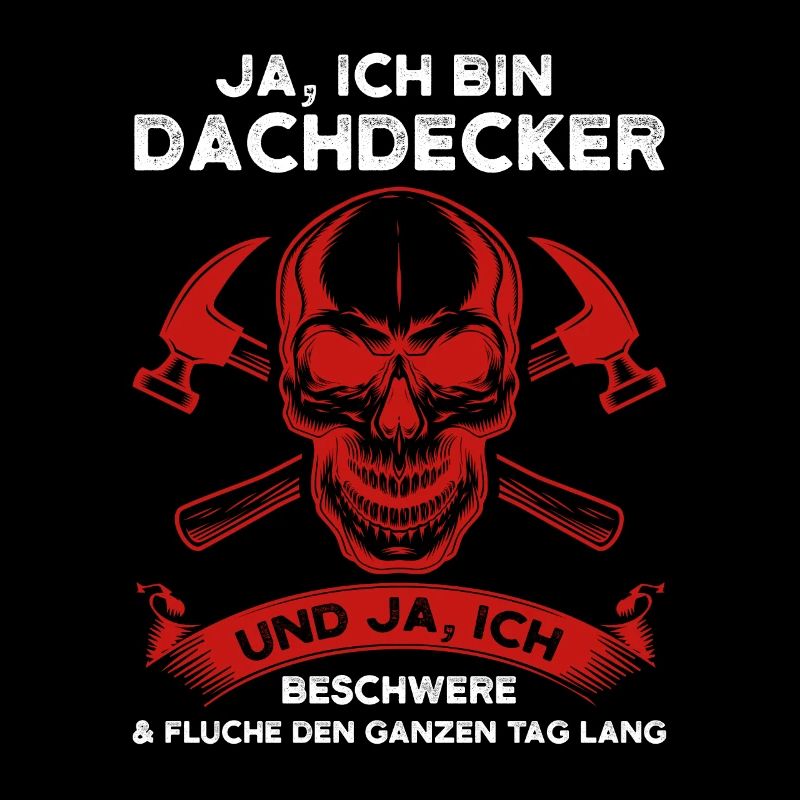 Dachdecker Beruf Dachdeckerei Geschenk