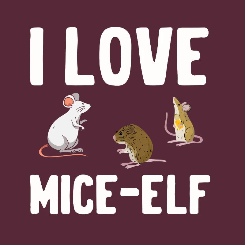 Maus Mäuschen Geschenk Ratte Nager Mouse Lausemaus