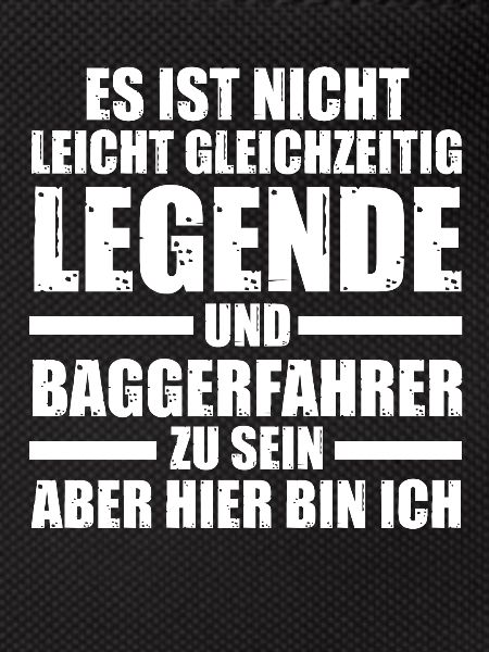 Baggerfahrer Job Baggerführer Geschenk