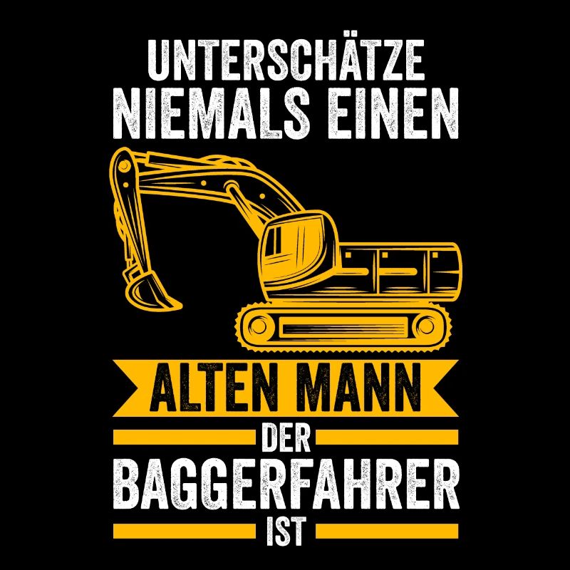 Baggerfahrer Job Baggerführer Geschenk