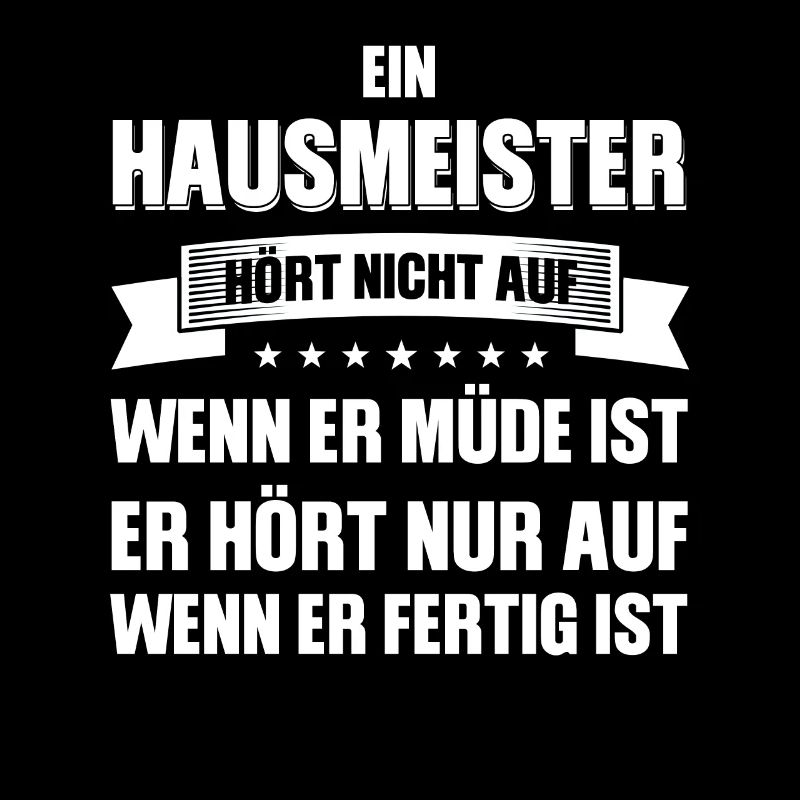 Hausmeister Beruf Handwerker Geschenk