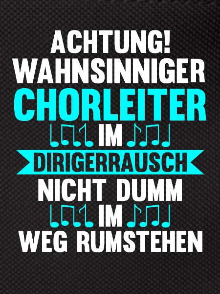 Chorleiter Beruf Dirigent Geschenk
