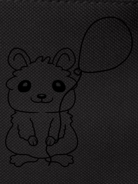 Hamster Luftballon Geschenkidee Comic