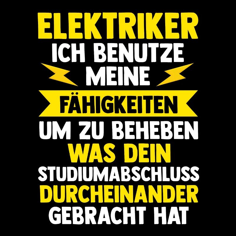 Elektriker Beruf Elektroarbeiter Geschenk