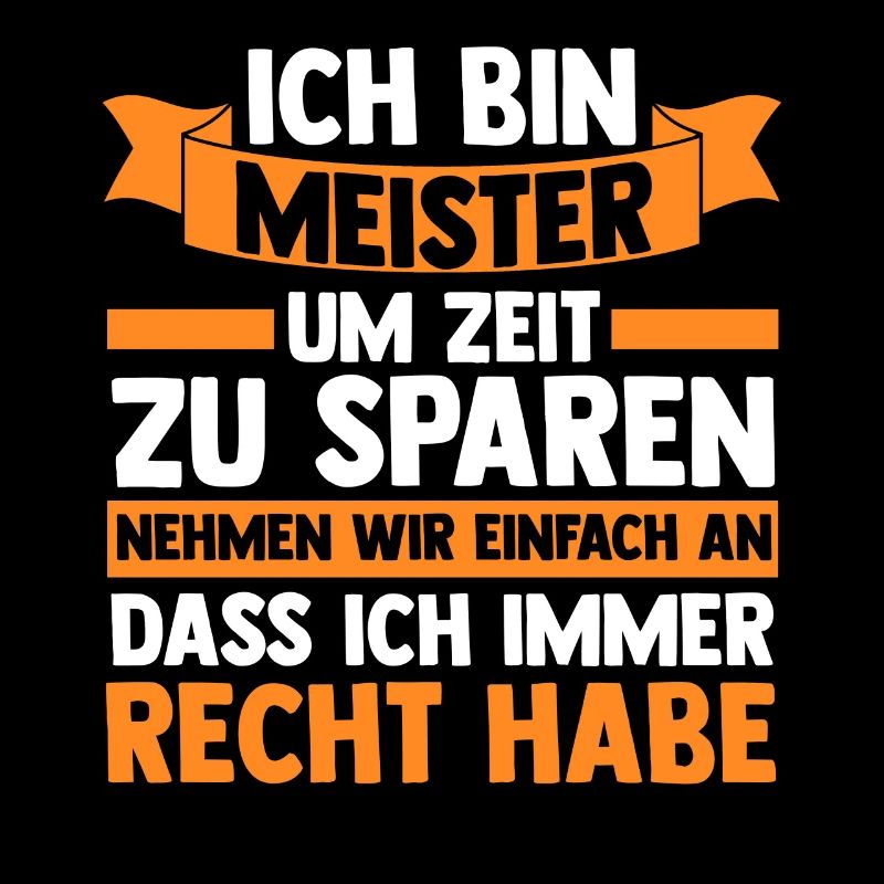 Meister Handwerker Meister Prüfung Geschenk