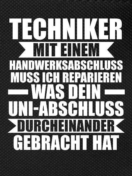 Techniker Beruf Beruf Geschenk