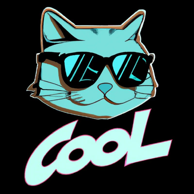 Sonnenbrillen-Katze